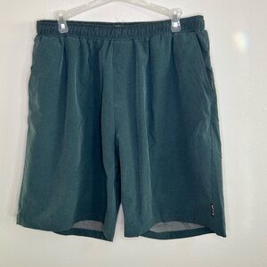FlyLow Men's Dark Green athletic Shorts